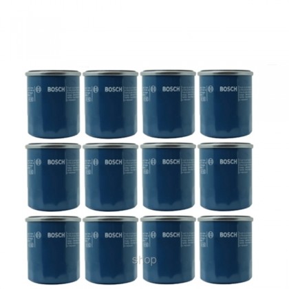 BOSCH Oil Filter For Proton 1.3 / 1.5 Arena Iswara Saga Wira Satria - 0986AF0347 (12 UNIT)